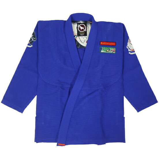ブルテリア bjk-041 BULL TERRIER 柔術衣 Tsunadehime 青 ブラジリアン 柔術