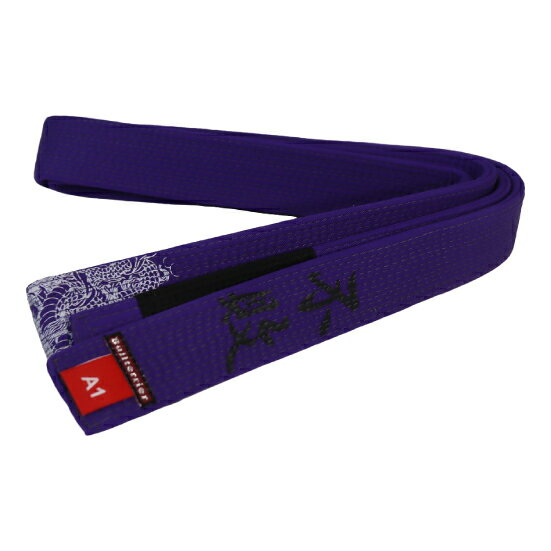 ブルテリア bjk-907 BULL TERRIER 柔術帯 Fuhai Special Edition 紫帯 ブラジリアン 柔術