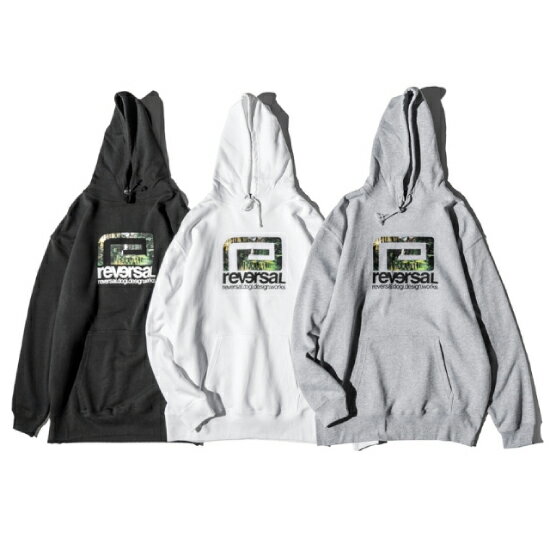 20 OFF リバーサル トップス パーカー メンズ reversal FOREST LAKE CAMP BIG MARK HOODIE