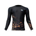 リバーサル ラッシュガード 長袖 ロングスリーブ reversal LEOPARD LONG RASH GUARD