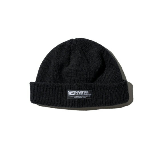 リバーサル ニット帽 ビーニー reversal rvddw ROLL KNIT CAP