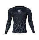 リバーサル ラッシュガード 長袖 ロングスリーブ reversal OBLIQUE BIG MARK LONG RASH GUARD