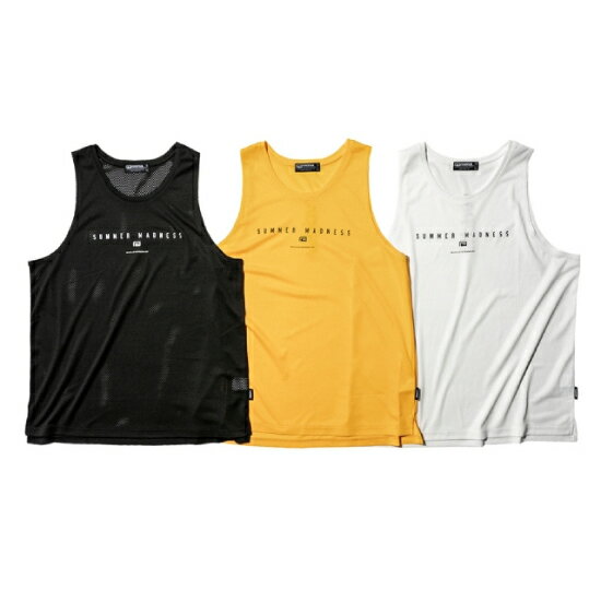 20%OFF リバーサル タンクトップ スリーブレス reversal SUMMER MADNESS DOT MESH TANKTOP