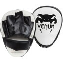 VENUM ヴェナム LIGHT フォーカスミット - ホワイト/ブラック (ペア) ベナム EU-VENUM-1119 格闘技 キックボクシング 総合