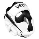 VENUM ヴェナム ELITE ヘッドギア - ホワイト/ブラック ヘッドガード ベナム VENUM-1395-210 格闘技 キックボクシング 総合