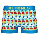 ビトーンズ BETONES オウム柄 ボクサーパンツ OUMURAISU-OUM001-1 GREEN (34451)グリーン メンズ アンダーウェア メール便対応