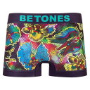 ビトーンズ BETONES ボアソルチ柄 ボクサーパンツ BOA SORTE-BST001-1-PURPLE(8442)パープル メンズ アンダーウェア メール便対応