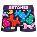 ビトーンズ BETONES バルーンアート柄 ボクサーパンツ BALLOON3-AL003 1-MIX(8848)ミックス メンズ アンダーウェア メール便対応