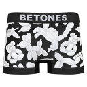 ビトーンズ BETONES バルーンアート柄 ボクサーパンツ BALLOON3-AL003 2-BLACK(8855)ミックス メンズ アンダーウェア メール便対応