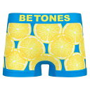 ビトーンズ BETONES レモン柄 ボクサーパンツ REFRESHING-REF001 2-BLUE(8978)ブルー メンズ アンダーウェア メール便対応