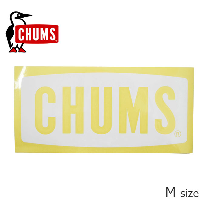 チャムス カッティングシート チャムスロゴ Mサイズ ステッカー類 CHUMS CH62-1483 メール便対応 Cutting Sheet CHUMS Logo M 車 バイク 自転車 シール アウトドア ポイント消化 シール