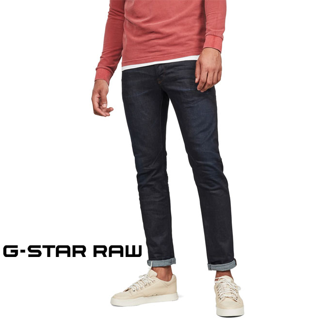 ジースター ロウ D-STAQ スリムジーンズ デニム G-STAR RAW メンズ D06761-7209-89 D-スタック 5-POCKET SLIM JEANS