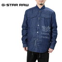 ジースターロー ジースター ロウ デニムキルティングジャケット G-STAR RAW D20966-D013-082 メンズ ボタン アウター BOMBER COLLAR OVERSHIRT