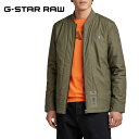 ジースターロー ジースター ロウ 中綿ジャケット アウター MA-1タイプ シャツジャケット G-STAR RAW メンズ D22488-C442-723 10 DEGREES PADDED JACKET 秋冬 カーキ グリーン