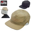 アブガルシア シェード収納式キャップ 帽子 AbuGarcia 1618771 1618772 釣り アウトドア フィッシング ベージュ ブラック キャンプ