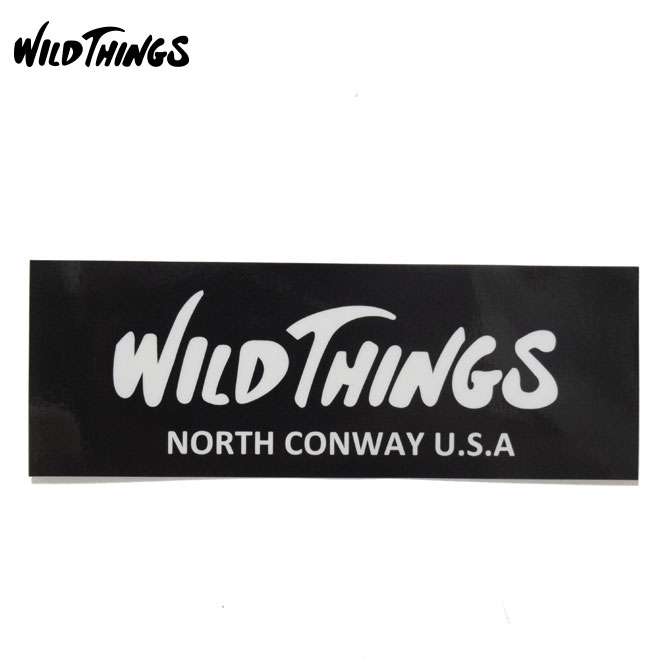 ワイルドシングス ステッカー ボックスロゴステッカー WILD THINGS WT21263TA 屋外 アウトドア キャンプ バイク 車 ブランドロゴ