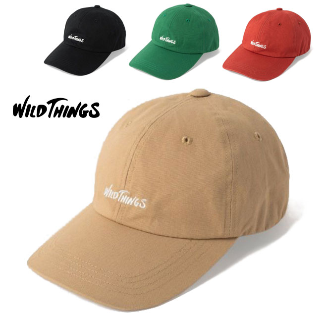 ワイルドシングス ロゴキャップ帽子 WILD THINGS WT24065SL メンズ アウトドア キャンプ ロゴ LOGO CAP