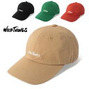 ワイルドシングス ロゴキャップ帽子 WILD THINGS WT24065SL メンズ アウトドア キャンプ ロゴ LOGO CAP