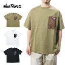 ワイルドシングス キャンプポケットTシャツ 半袖 WILD THINGS WT24053KY メンズ 春夏 アウトドア キャンプ CAMP POCKET S/S T-SHIRT