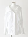 デザインシャツ (ホワイト) 服 ファッション おしゃれ キレイ 綺麗 カジュアル コーデ セットアップ おすすめ マイフィーユ my fille アリーチェ alice ゆかりん yukarin インスタ インフルエンサー