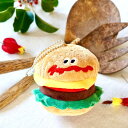 ハンバーガーキーホルダー かわいい マスコットキーホルダー ぬいぐるみ おしゃれ キーホルダー マスコット ハンバーガー アメカジ かわいい レディース メンズ...