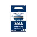 カミソリ 替刃 5枚刃 シック【Schick ハイドロ5 プレミアム つるり肌へ 替刃 4コ入】シック ハイドロ5 替刃 カミソリ シック ひげそり ヒゲ剃り ...