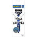髭剃り カミソリ シック【Schick エクストリーム3 6本入】髭剃り シック カミソリ メンズ シック・ジャパン かみそり 剃刀 かえ刃 シェービング シェ...