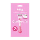 カミソリ シック 女性【Schick クアトロ ライト 2本入り】schick カミソリ 女性用 カミソリ シック シック・ジャパン かみそり 剃刀 シェーバー...