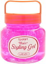 ヘアセット ジェル【中央有機化学 エポラール スタイリングゲル ピンク レギュラー 350g】スタイリング剤 日本製 スタイリング ヘアセット ヘアスタイリング ジェル メンズ レディース 男性 女性 セットアップ 外出 おでかけ おしゃれ 結婚式 しっとり うるおい ツヤ
