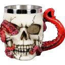 500ml スカル ビアジョッキ ハロウィン プレゼント スカル カップ ステンレス製