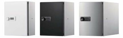 NASTA ナスタ プライベートボックス 屋内タイプ KS-PV001S-D1 W150 H200 D100 ダイヤル式錠前 ステンレ..