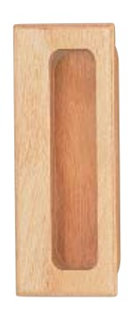 戸引手・手掛 ウッド平面長手掛 MW-5 サイズ:90/105/120 色:白木ウッド シロクマ【ゆうパケット対応】