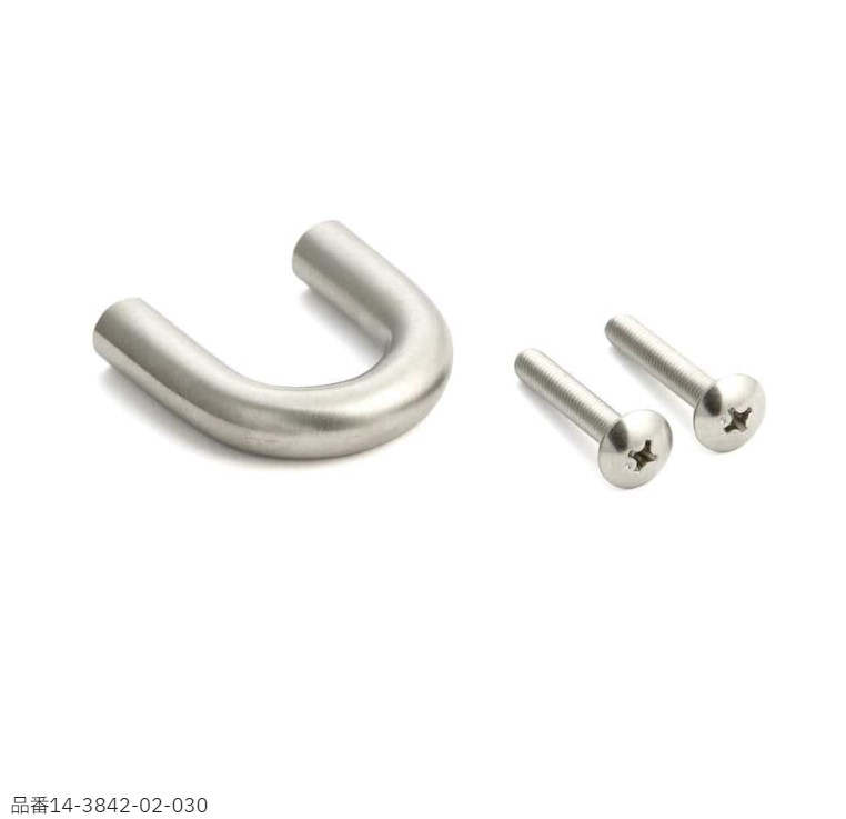 ステンレス鋼製つまみ 【14-3842-02-030】 ヘアライン仕上 スガツネ工業 LAMP ランプ