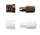 棚ダボ φ8穴用 SS-320型 【SS-320IM-P1000】【SS-320IW-P2000】 【SS-320BRM-P1000】【SS-320BRW-P2000】オス メス アイボリー スガツネ工業 LAMP ランプ 1パック販売(4)