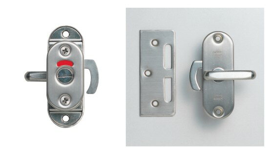 ステンレス鋼製引戸面付カマ錠 表示器付【HHC-85】 スガツネ工業 LAMP ランプ