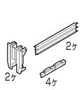 ガラスブラケット 取付部品 【53-3163-072】スガツネ工業 LAMP ランプ