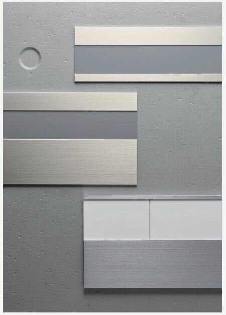 ナスタ NASTA 室名札 アルミニウム/公団タイプ KS-N3234R ゴムスペーサー(2個入)