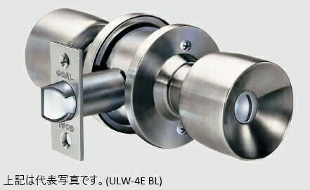 GOAL ゴール ユニロック ULWシリーズ 円筒錠 コイン解錠タイプ【ULW-4E】【バックセット60】【扉厚27-37】