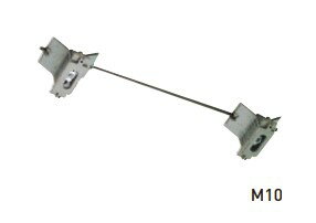 【杉田エース】 SUS 鉄物干インサート M10 【243-198】 サイズ（H）: 300