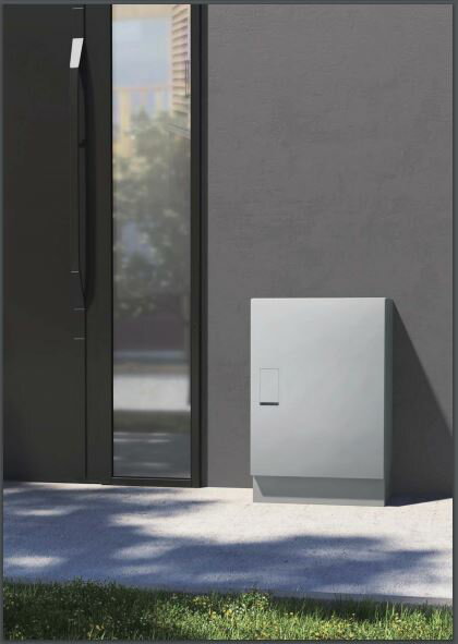 NASTA ナスタ 宅配ボックス（BIG）本体 前入前出／機械式・防滴タイプ KS-TLT450-S600 W450 H600 D330 ..