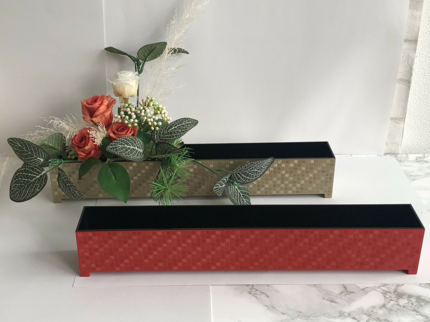 Hacocoro/長方形花器/HH-C96/特別塗装仕様