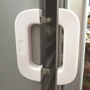 【商品仕様】 サイズ：111×66×23mm 素材：ABS カラー：ホワイト 赤ちゃんのハイハイや伝い歩きが始まると、家の中での行動範囲が広がります。 大人の真似をして冷蔵庫やドアを開けてみたくなることもあります。それを防止するのが冷蔵庫ドアロックです。 【安全を守り】これは小さな子供や認知症高齢者がいる家庭の必要な製品です。冷蔵庫のドアや食器棚などに取り付けると、簡易的な鍵の役割をしてくれるので、誤飲や指挟みといった危険から家族を守ることができます。 【簡単操作】ロックの側でボタンが二つあり、押すと冷蔵庫をうまく開けることができます。大人に対してははとても簡単なことですが、子供、ペットに対しては難しいことです。冷蔵庫ロックを貼り付けて子供、ペットが冷蔵庫のドアを勝手に開けたという心配がありません。 【実用性】取り付け時にほこり、油、水分などをふき取り、綺麗な状態の面に貼り付けます。冷蔵庫に貼り付けて子供もしくはペットのいたずら、転落、脱出、ケガなどの防止になり、偶発的な事故やケガからお子様を効果的に保護できる便利セットです。なお、引っ越し地震の際の揺れによる開放防止にも役立ちます。 【ご安心購入】万が一商品に不具合が生じた場合、ご不明な点やご意見がございましたら、お気軽に弊社で直接にお問い合わせください、24時間内で返信します。