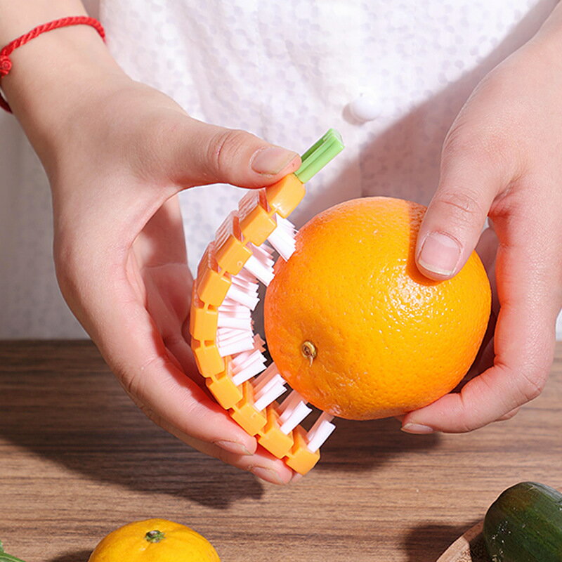 「10％OFFクーポン配布中」【マラソン限定 クーポン発行中】2枚入り 野菜ブラシ 野菜洗い ブラシ 2個 根野菜ブラシ 洗浄ブラシ 多機能 果物洗い フルーツブラシ 食器ブラシ キッチンブラシ 台所用たわし 菜ブラシ にんじん型 野菜ブラシ キッチンブラシ キッチンツール 台所