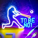 「ポイント還元率5%」ネオンサイン 野球 多階段調光可 【TO BE NO1 】スポーツ LED 体育館 baseball型 ネオンライト 店看板 LED看板 ...