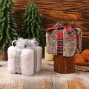 クリスマス リボン クリスマス飾り クリスマスオーナメント プレゼントボックス 卓上 置き物 玩具 インテリア Christmas Xmas 装飾 おしゃれ 可愛い 雰囲気作り 雑貨 店舗 装飾 バー 飾りつけ パーティー 誕生日 ギフトボックス 蝶結び付き クリスマスツリー飾り