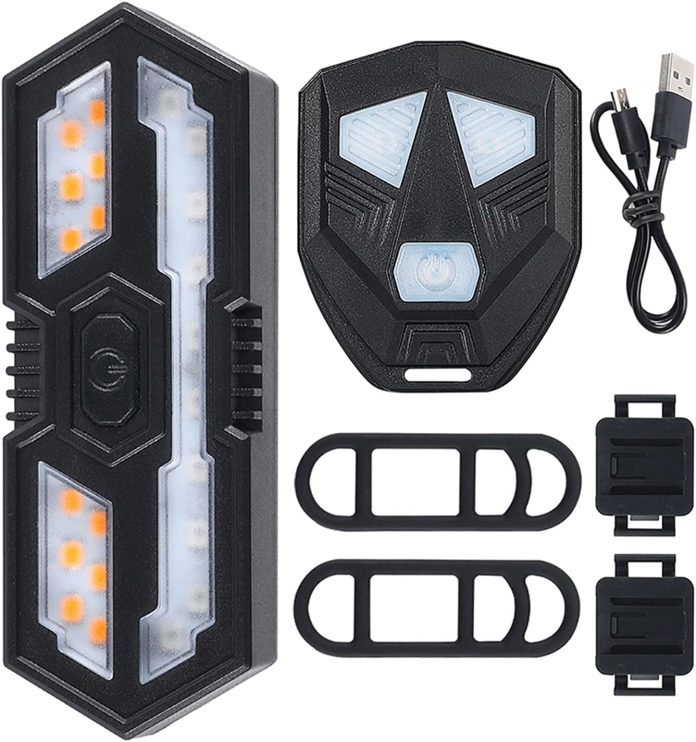 「10％OFFクーポン配布中」自転車 テールライト テールランプ セーフティライト ターンシグナルランプ ..