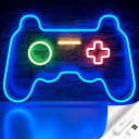 LED ネオンライトゲーミングライト (16”x 11”) サインアクリルボード playstationライト 寝室 部屋 壁掛け 装飾ホーム 飾りライト ネオ...