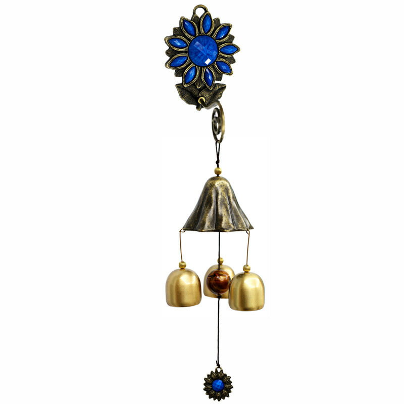 「10％OFFクーポン配布中」風鈴 ウィンドチャイム 開運 縁起物 金運アップ 銅製 風水アイテム 玄関チャイム 飾り物 アンティーク