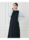 【SALE/50%OFF】ウールライクフレアジャンパースカート I.T.'S. international イッツインターナショナル ワンピース・ドレス ジャン...