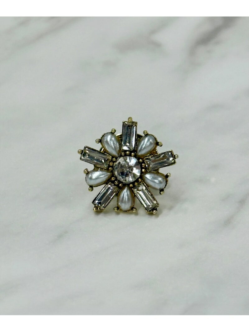 ビジューブローチ Maglie par ef-de マーリエ ル カセット アクセサリー・腕時計 ブローチ・コサージュ..